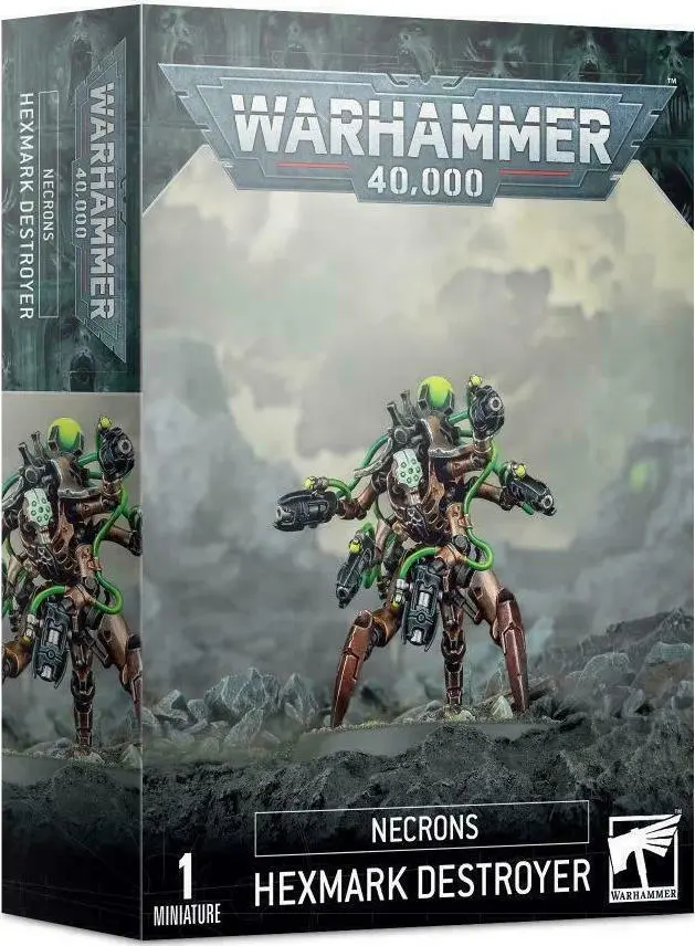 W40k - Necrons : Destroyer Hexmark