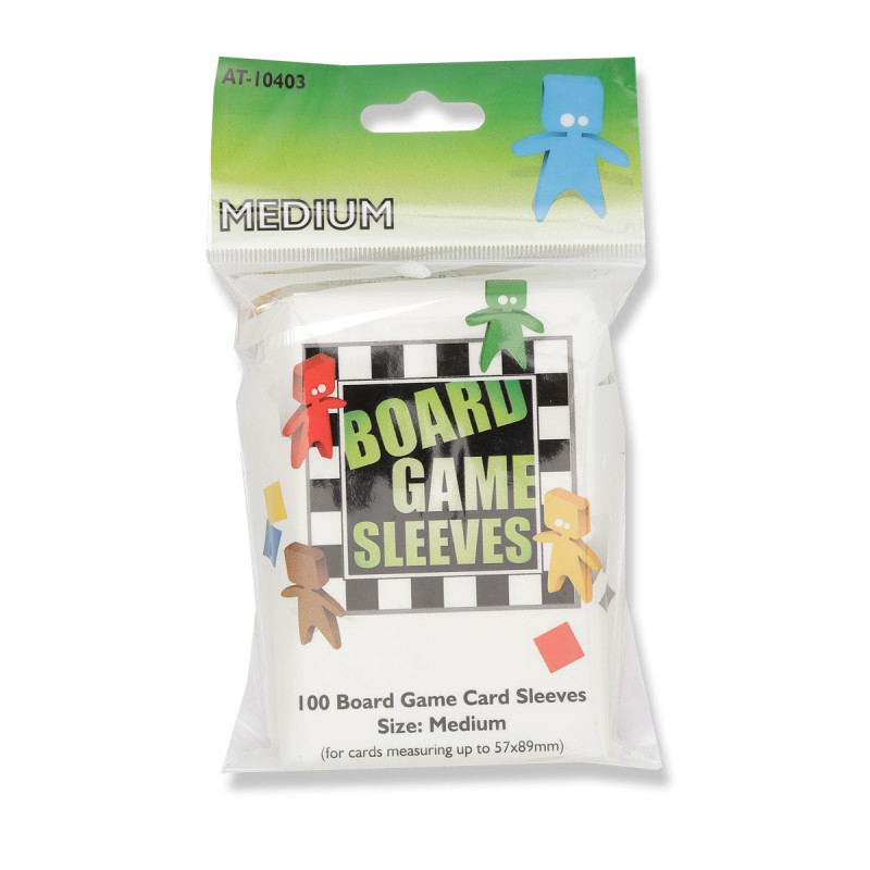 Sleeves Medium - Board Game Sleeves 57x89mm (x100)