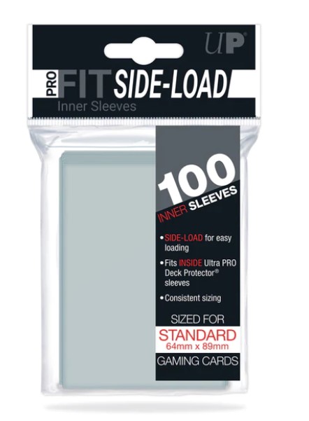 Ultra PRO : 100 PRO-Fit Standard Side Load Inner Sleeves