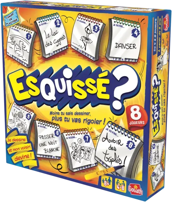 Esquissé ? - 8 joueurs