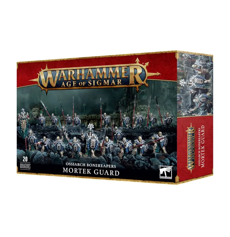 AOS : Ossiarch Bonereapers Mortek Guard 94-25