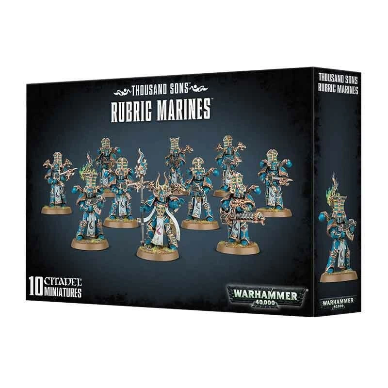 W40k - Thousand Sons - Rubric Marines 43-35