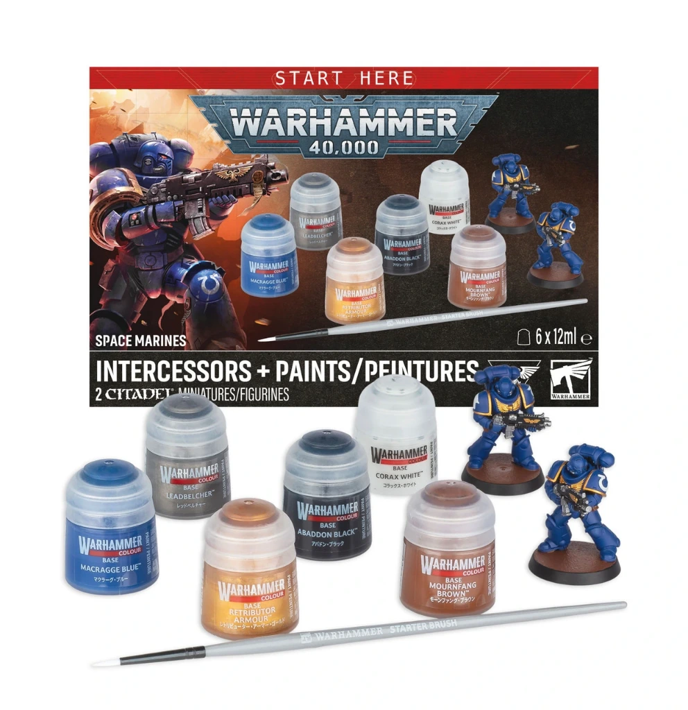 Space Marines : Set Intercessors d'Assault + Peinture 60-11