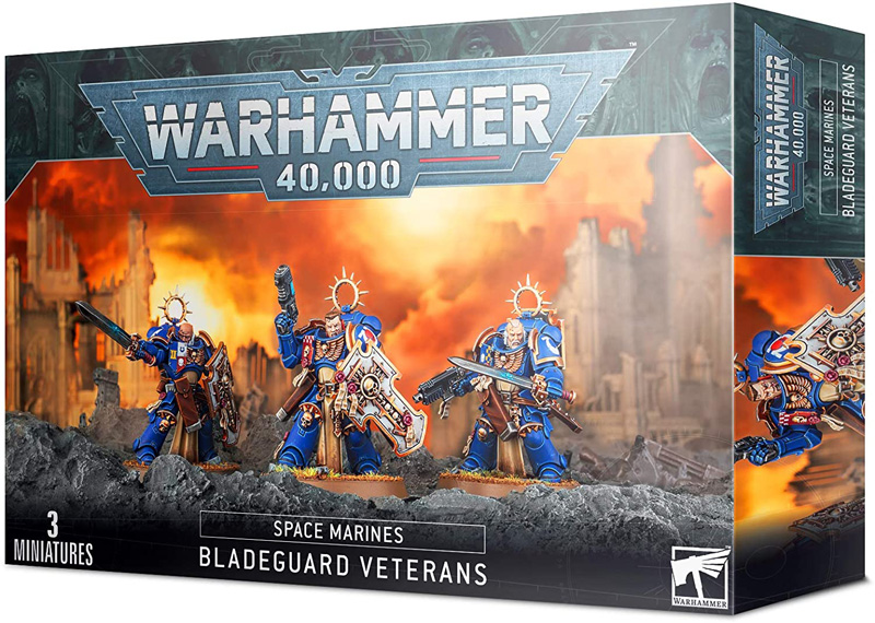 Space Marines : Bladeguard Veterans