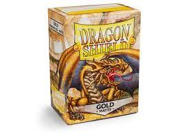 Dragon Shield : Matte Gold STANDARD Sleeves (x100)