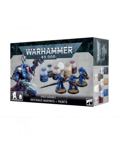 Space Marines : Infernus Marines + Paints