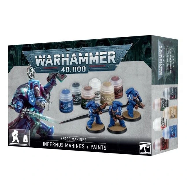 W40K - Space Marines - Infernus Marines + Paints 60-11