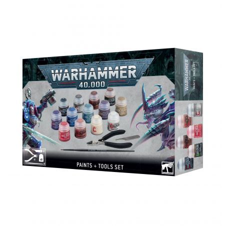 Warhammer 40k Paints + Tools 60-12