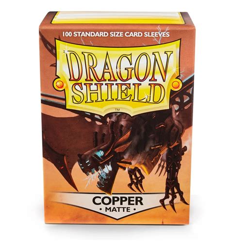 Dragon Shield : Matte Copper STANDARD Sleeves (x100)