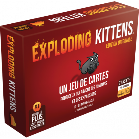 [Exploding Kittens : le jeu de base] Exploding Kittens : Jeu de base