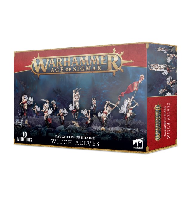 AOS : Daughters of Khaine : Witch Aelves (érinyes)