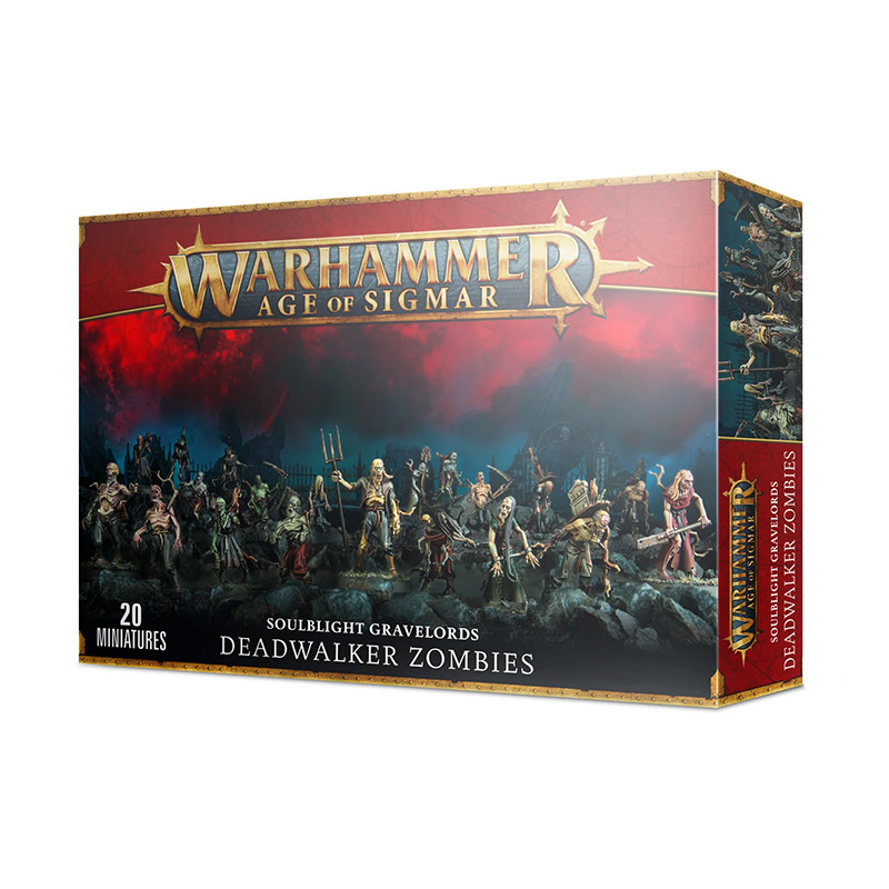 Warhammer AOS - Soulbright Gravelords : Zombies Marchemorts 91-07
