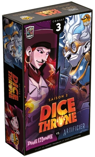 Dice Throne s2 : Pirate Maudite vs Artificier