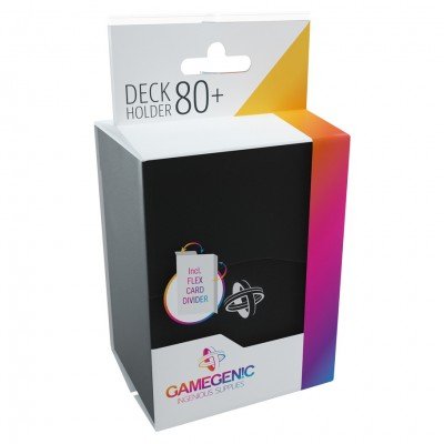 GG : Deck Holder 80+ Black Gamegenic