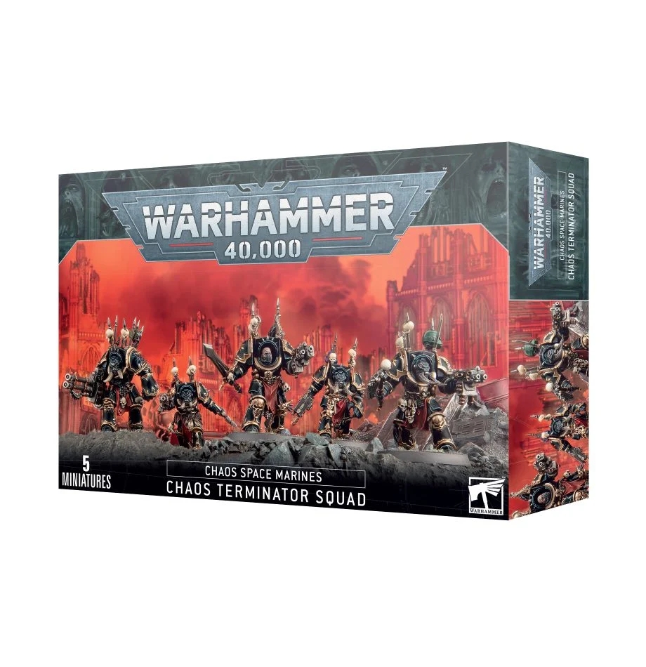 W40k - Chaos Space Marines - Escouade de Terminators du Chaos 43-19