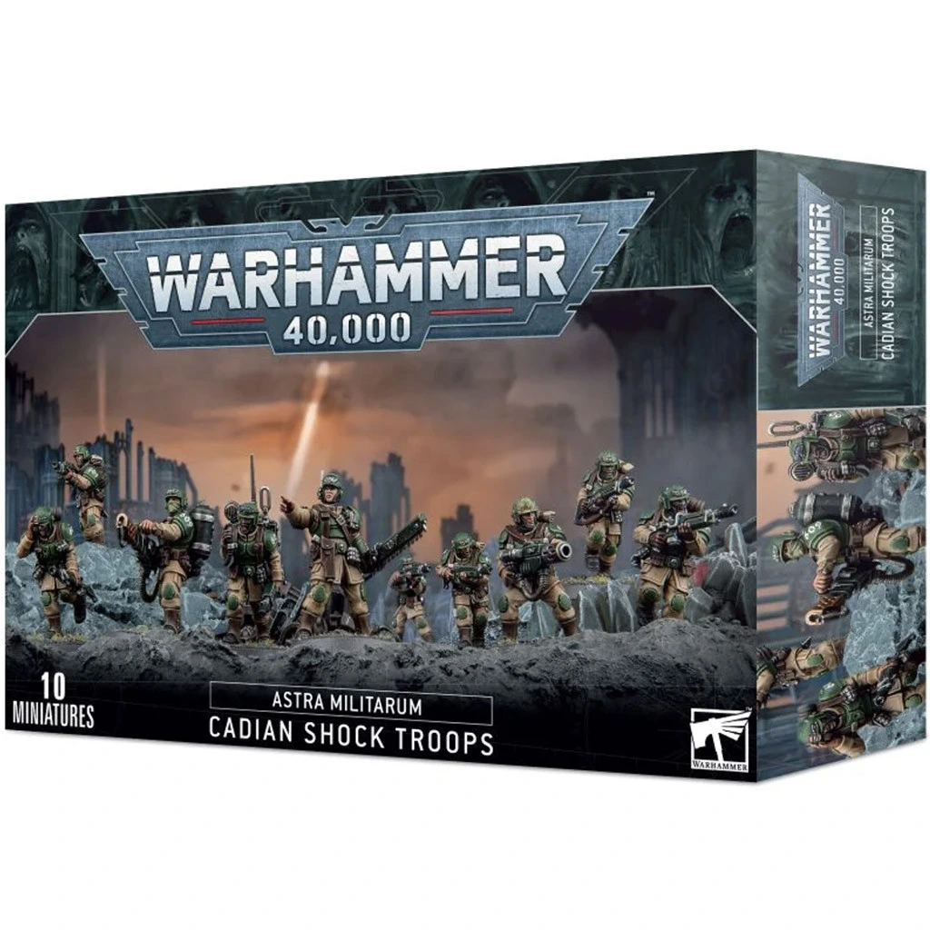 Warhammer 40k - Cadian Shock Troops Troupes de choc cadiennes 47-33