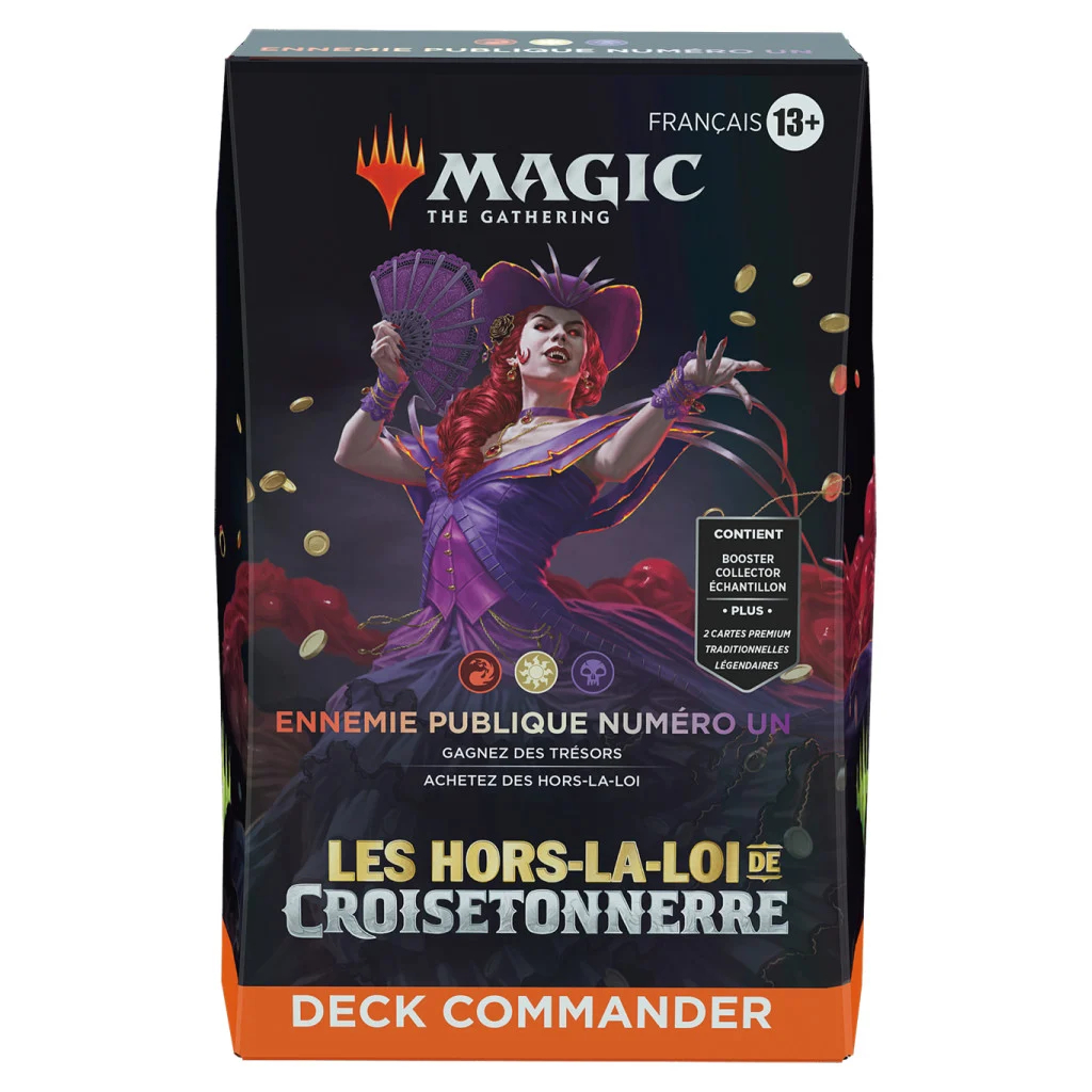 MTG - Hors-La-Loi de Croisetonnerre : Ennemie Publique Numéro Deck Commander