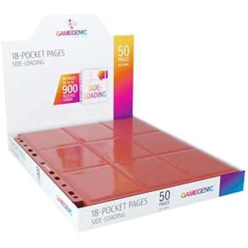 GG : 50 Pages 18 Pocket Sideloading Red Gamegenic
