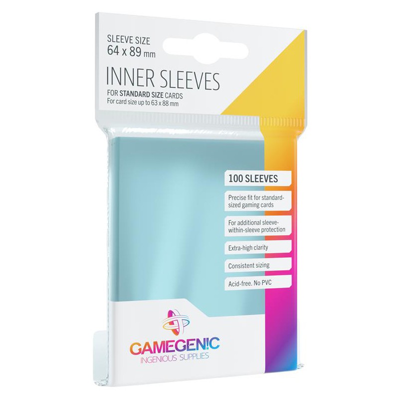 GG : Inner Sleeves Gamegenic (x100)