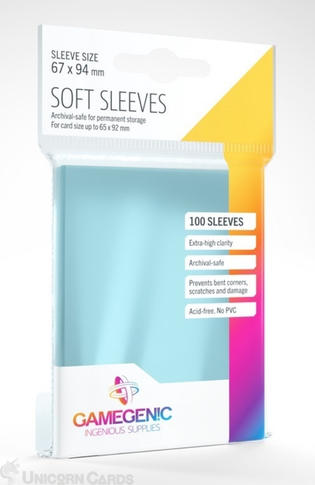 GG : Soft Sleeves Gamegenic (x100)