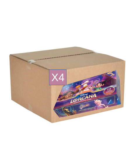 Case de 4 displays Ciel Scintillant : Disney Lorcana Set 5