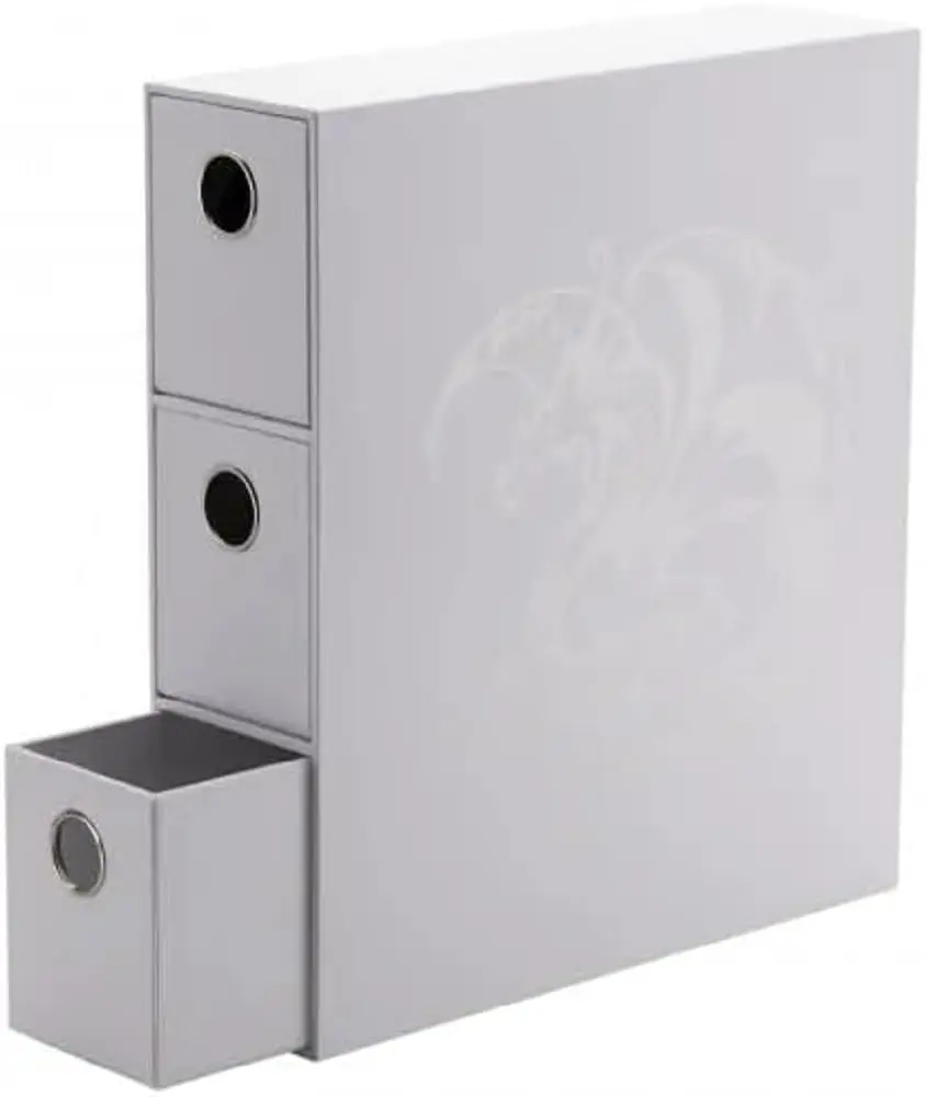 Dragon Shield : Fortress Card Drawers White