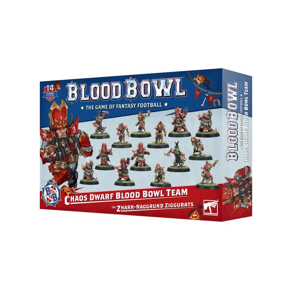 Blood Bowl : Nains du chaos Chaos Dwarf Team 201-11