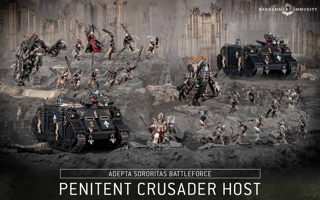 Battleforce 2024 : Adepta Sororitas Penitent Crusader Force