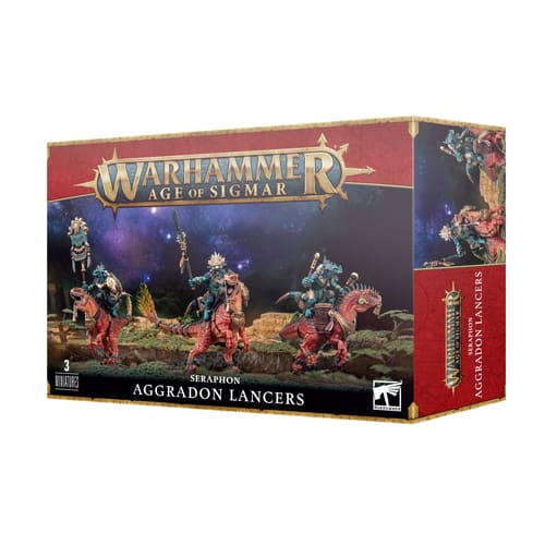 Warhammer AOS - Seraphon : Lanciers Aggradons 88-18