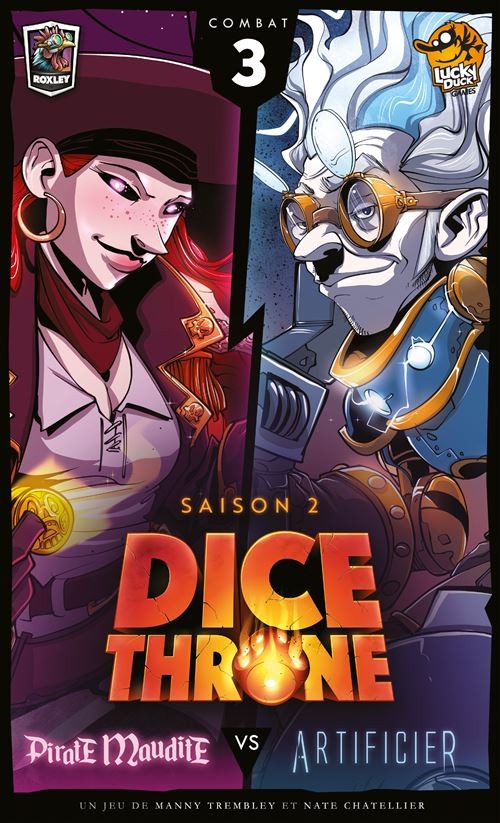 Dice Throne S2 - Artificier Vs Pirate Maudite