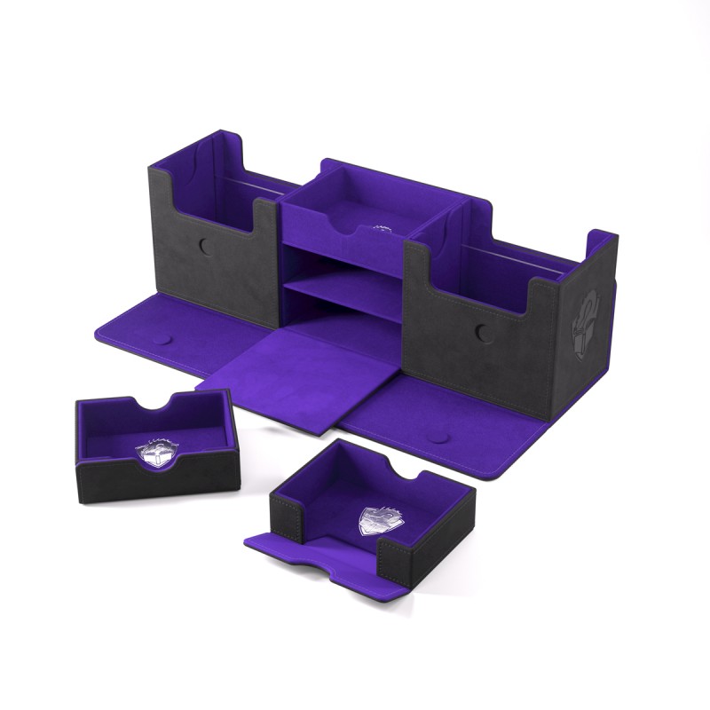 Deck Box Gamegenic : The Academic 266+ XL Black/Purple