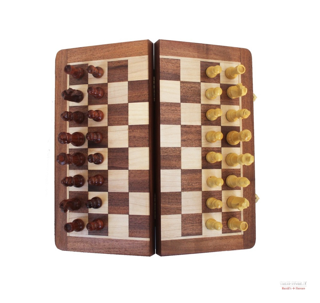 Jeu d'échecs - échiquier magnétique pliant