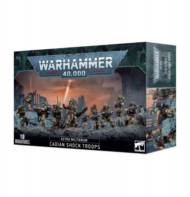Astra Militarum : Troupes de Choc Cadiennes