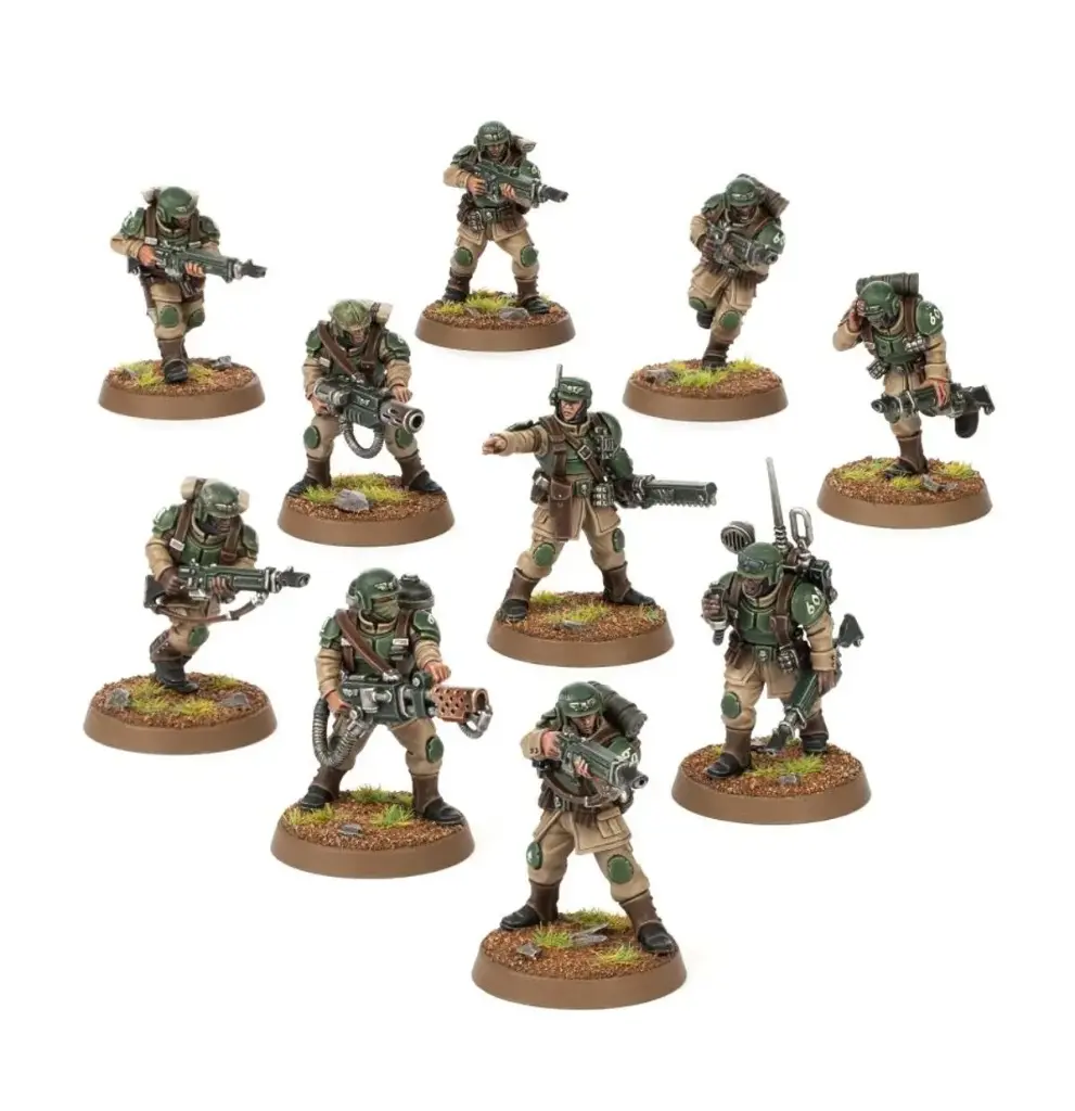 Warhammer 40000 : Troupes de choc cadiennes