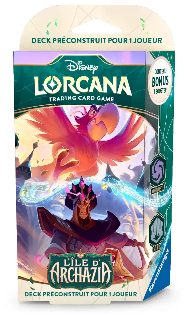 Disney Lorcana : Set 7 L'ile d'Archazia Starter Deck Jafar