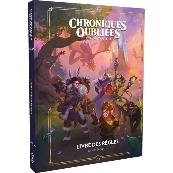Chroniques Oubliées Fantasy : Livre des règles (souple)