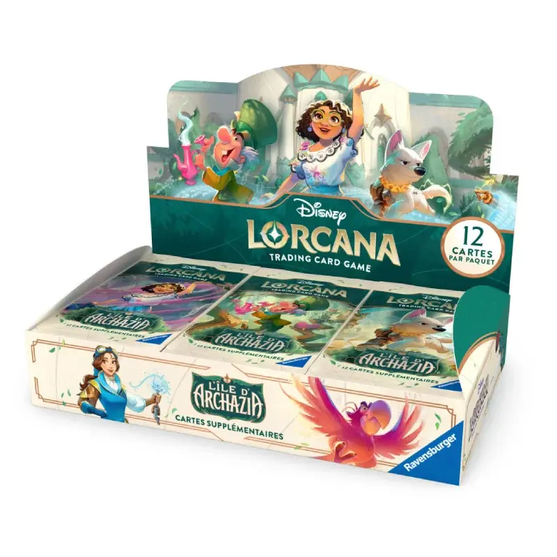 Display l’Ile d’Archazia set 7 : Disney Lorcana