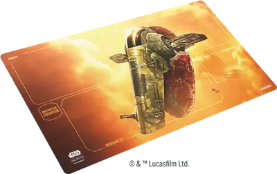 GG : SW Unlimited Game Mat Tapis Fett's Firespray Gamegenic