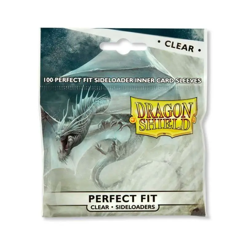 Dragon Shield Perfect Fit Sleeves : Sideloaders Clear (x100)