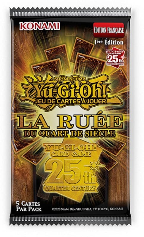 YU-GI-OH! JCC - Booster La Ruée du Quart de Siècle