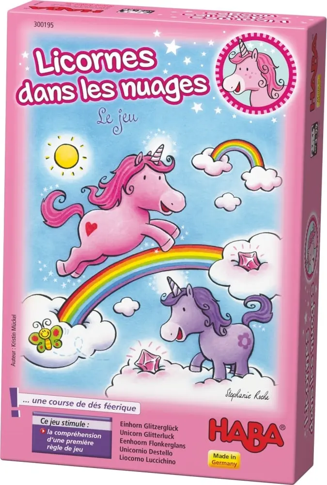 Licornes dans les nuages