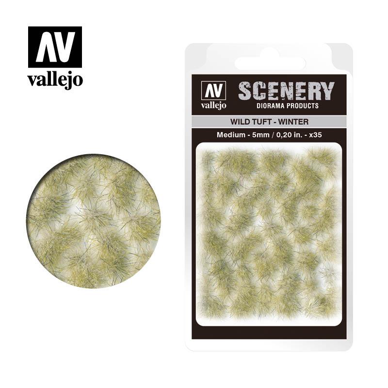 Vallejo Scenery Miniature Wild Tuft Medium