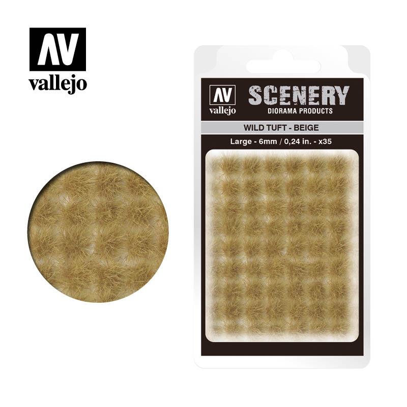 Scenery Vallejo Tuft Wild SC420 Beige Large