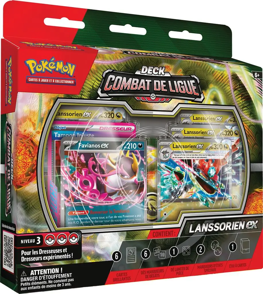 Pokémon : Deck Combat de Ligue Lanssorien-ex FR
