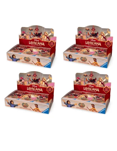 Case de 4x display Le Règne de Jafar : Disney Lorcana set 8