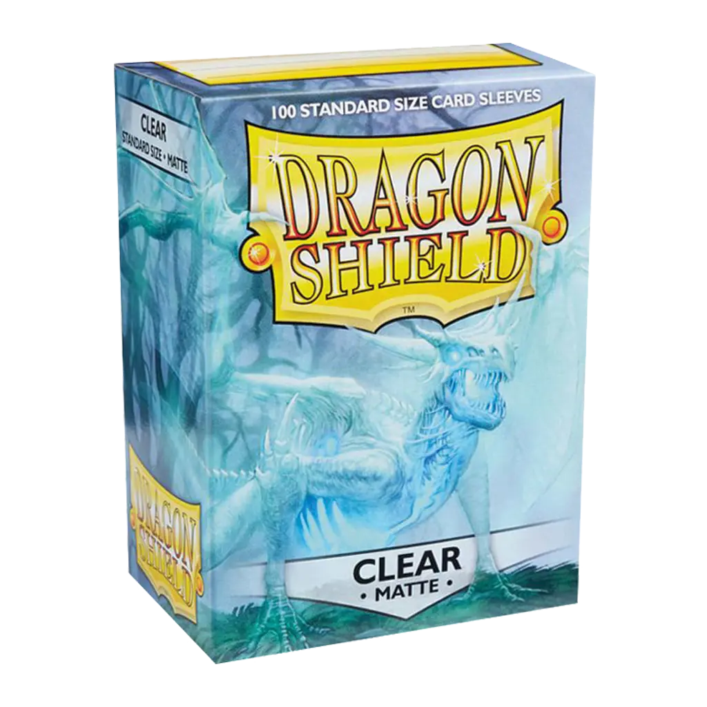 Dragon Shield - Standard Sleeves - Matte Clear (×100)