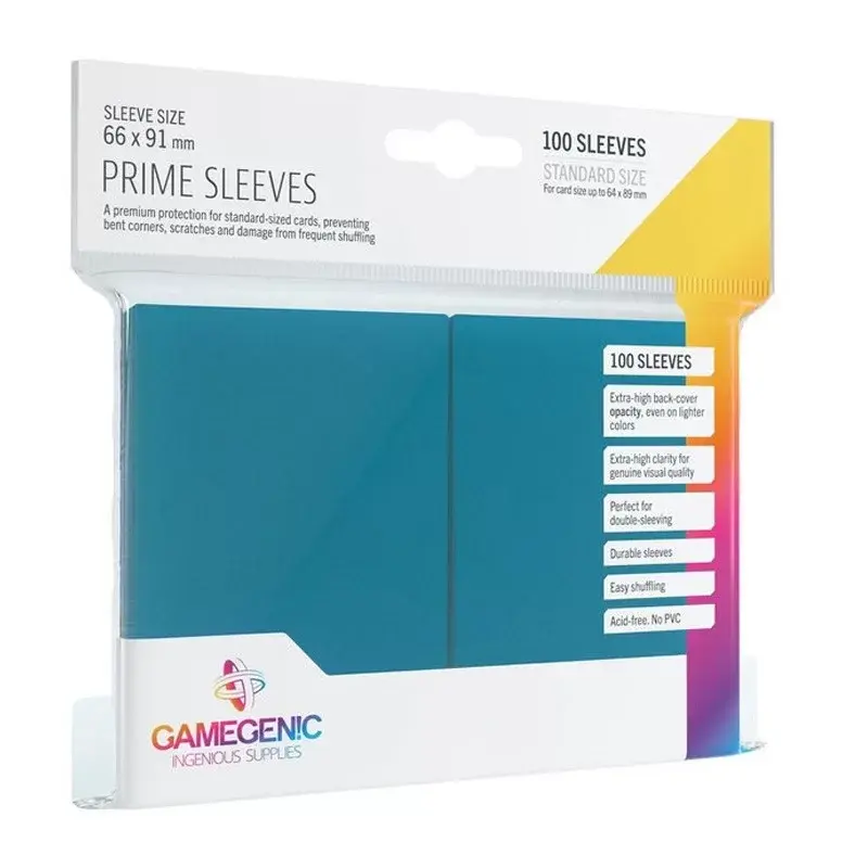 GG : Sleeves Prime Blue Gamegenic (x100)