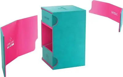 Deck Box Gamegenic : Watchtower 100+ XL Teal/Pink