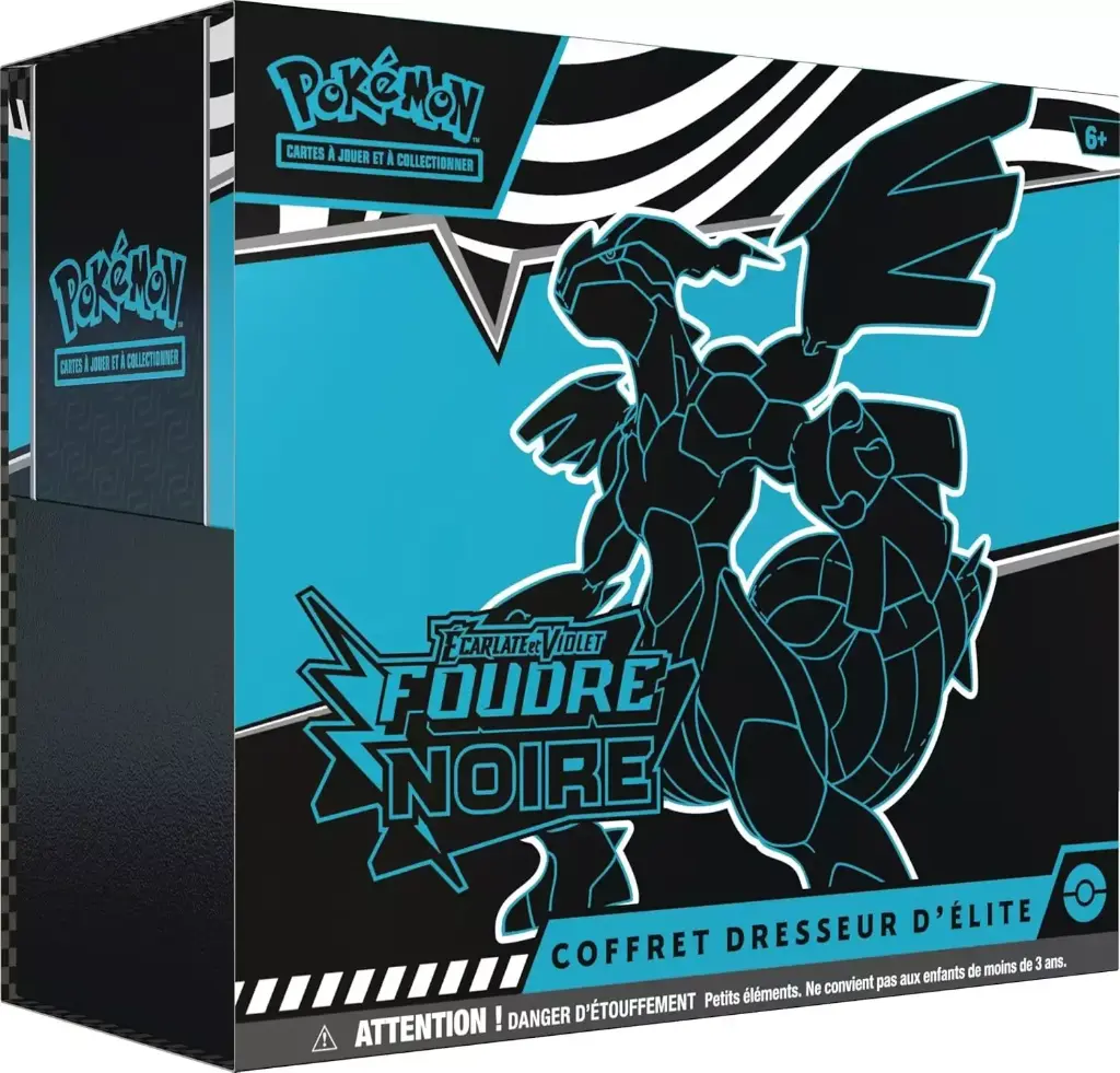 Pokemon EV10.5 : Coffret Dresseur d'Elite ETB Foudre Noire