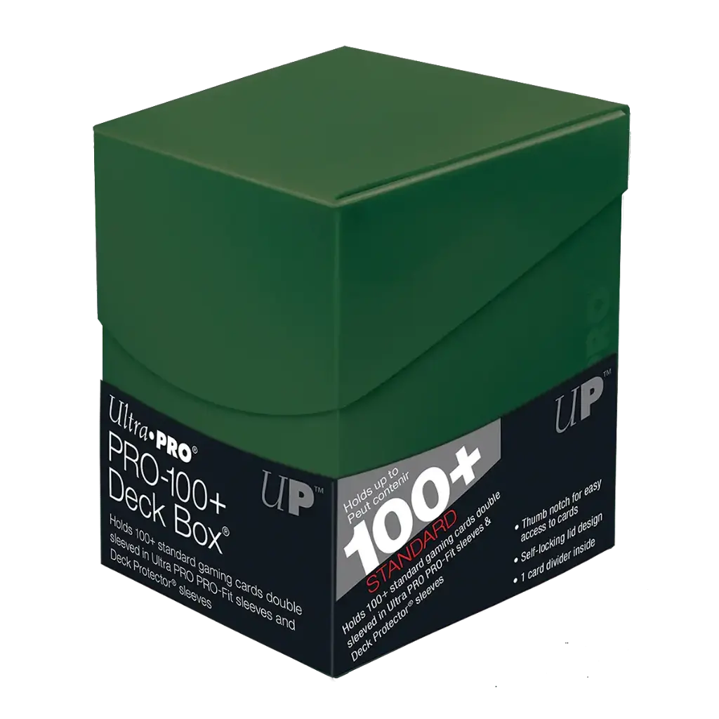 Ultra PRO : Deck Box Eclipse PRO 100+ Forest Green Verte